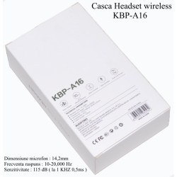 Casca bluetooth handsfree wireless pentru apeluri clare si rapide