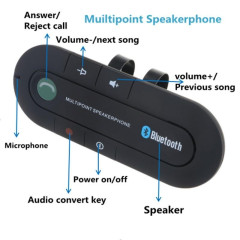 Handsfree auto bluetooth multipoint cu microfon si difuzor