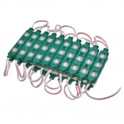 Modul led verde 12v pentru firme luminoase