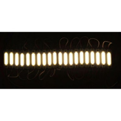 Modul LED COB SMD 5730 alb cald IP65 12V, set 20 buc