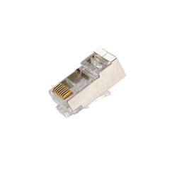 Mufa FTP UTP CAT6E RJ45 8P8C metalica, set 100 bucati