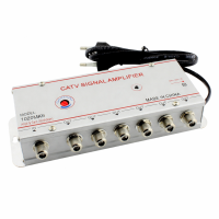 Amplificator semnal TV 6 cai pentru distributie CATV