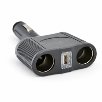 Splitter bricheta auto 2 prize si USB 12V 24V