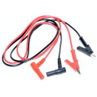 Cablu tester multimetru cu clesti siliconat 1m max 20A Nr5