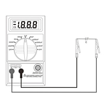 Multimetru CM7115A capacimetru digital pentru masuratori precise