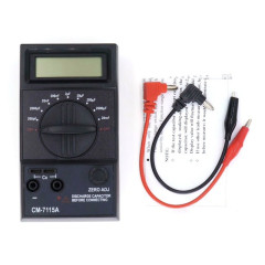 Multimetru CM7115A capacimetru digital pentru masuratori precise