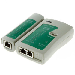 Tester cablu utp tel retea rj45 rj11 detectie fir intrerupt