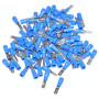 Papuci electrici albastri mama 2,8mm set 100 buc