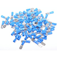 Papuci Electrici Albastri Tata 6,3mm Set 100 Buc