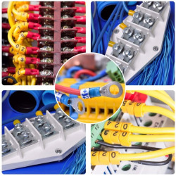 Papuci electrici set conectori 225 bucati trusa completa