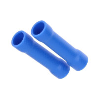Papuci electrici de inadire 2,5mm albastri 100b/set