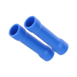 Papuci electrici de inadire 2,5mm albastri 100b/set