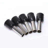 Pini terminali E6012 negri 100b/set pentru cabluri
