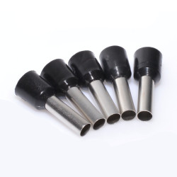 Pini terminali E1508 negri 100b/set pentru cabluri