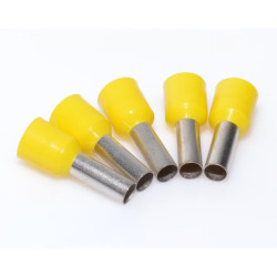 Pini terminali E4009 galbeni 100b/set pentru cabluri