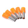 Pini terminali E4009 portocalii 100b/set pentru cabluri