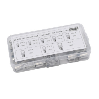 Papuci electrici de putere tip SC set 56buc cupru cositorit