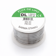 Fludor de lipit cu pasta, 100g - 1mm, SN40/PB60