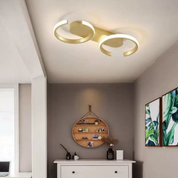 Plafoniera led aurie cu telecomanda