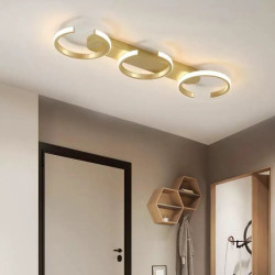 Plafoniera led moderna 60W cu telecomanda si 3 culori de lumina