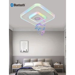 Plafoniera LED cu boxa – iluminare si sunet intr-un singur produs