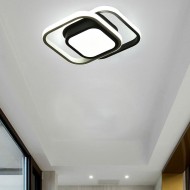 Plafoniera LED neagra cu 3 functii