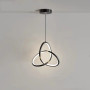 Pendul LED negru infinite cycle alb variabil 20 w 1000 lm