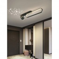 Plafoniera LED cer instelat 58 W lumina alb cald rece neutra 3000 lm