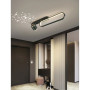 Plafoniera LED cer instelat 58 W lumina alb cald rece neutra 3000 lm