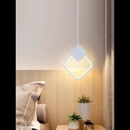 Pendul LED alb cu trei tipuri de lumina 13 w 650 lm