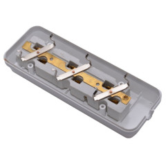 Cap prelungitor 3 prize cu placa ceramica si impamantare