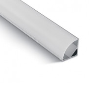 Profil colt banda LED 2m de aluminiu