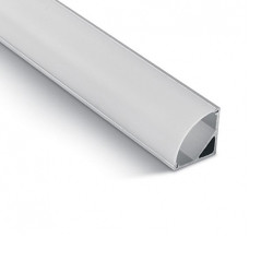 Profil colt banda LED 2m de aluminiu