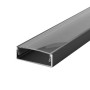 Profil banda led aplicat 2m dispersor negru