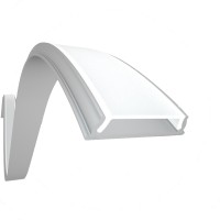 Profil led flexibil lungime 2m pentru banda LED