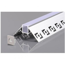 Profil banda led 2m incastrat sub tencuiala de colt