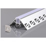Profil banda led 2m incastrat sub tencuiala de colt