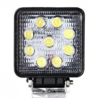 Proiector led auto 27W 12v-24v patrat