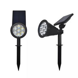 Spot gradina LED IP65 6500K cu panou solar si baterie 1.2Ah