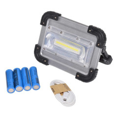 Lampa de lucru LED COB 30w IP66 autonomie intre 5 si 8 ore