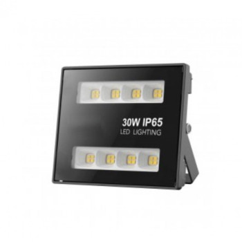 Proiector led 30w 3000 lm IP65 alb rece 6500K unghi fascicul lumina 240 grade