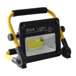 Proiector led solar 50W IP67 cu telecomanda W743