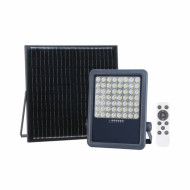 Proiector cu panou solar 300W LED, autonomie 12h, IP65