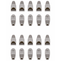 Manson protectie mufa RJ45 gri, set 20 bucati