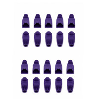 Manson protectie mufa RJ45 mov, set 20 bucati