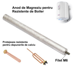 Anod M6 de Magneziu pentru Boiler Electric