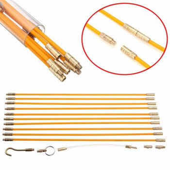 Bara din fibra de sticla pentru cabluri 10m cu capete filetate