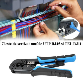 Cleste sertizat HT-N568R – mufe UTP, FTP, telefon