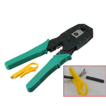 Cleste sertizat mufa internet RJ45 RJ11 – sertizare precisa si rapida