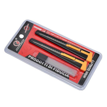 Minicutter set 2 buc metalic cu lama ingusta 9mm si rezerva